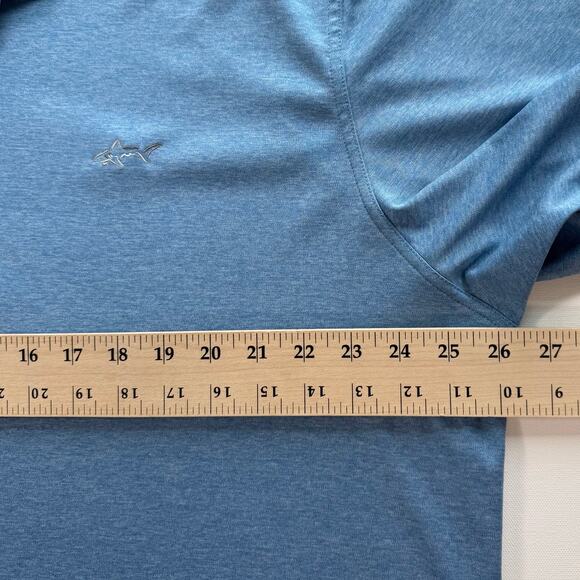 Greg Norman Blue Golf Polo Men's XXL "Play Dry" ML75 - Picture 6 of 7